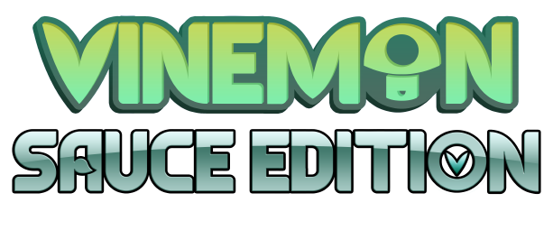 Vinemon: Sauce Edition Logo - Using the Typesauce Font made by MaxiGamer